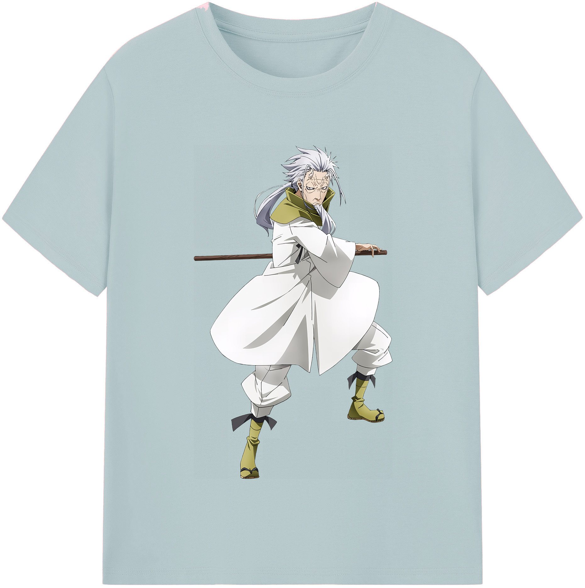 （画像用） 転スラ Regarding Reincarnated to Slime 綿100％半袖Tシャツ（フロントプリント）